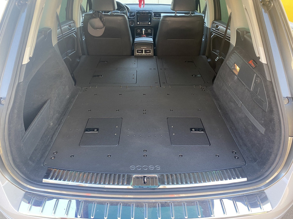 Porsche Cayenne 2011 - 2017 2nd Gen. - Second Row Seat Delete Plate System - Xtrusion Overland