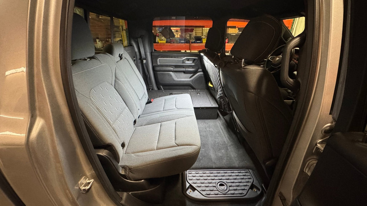 RAM - 1500 - 2019 - Present - 5th Gen. - Crew Cab - Explore Series - Second Row Seat Delete Plate System - Xtrusion Overland