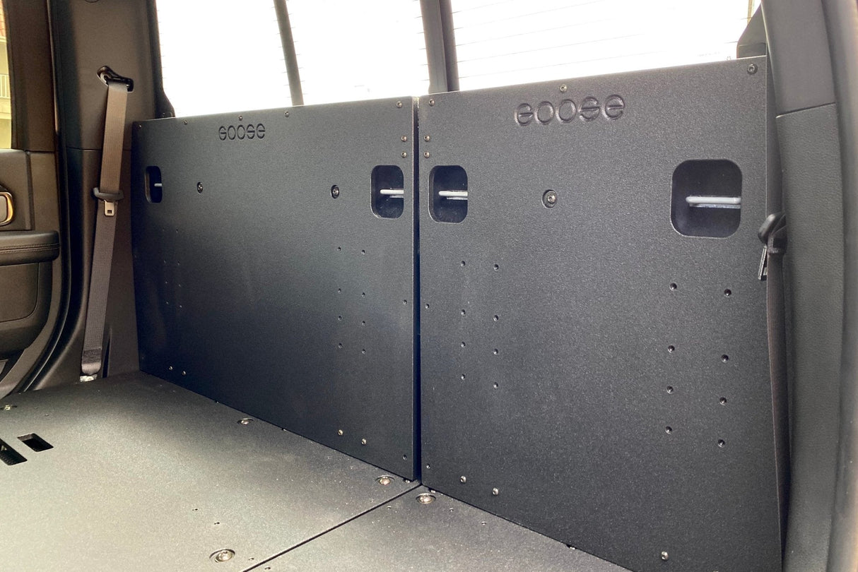 Ram 2500/3500 2009 - Present 4th & 5th Gen. Crew Cab - Second Row Seat Delete Plate System - Xtrusion Overland