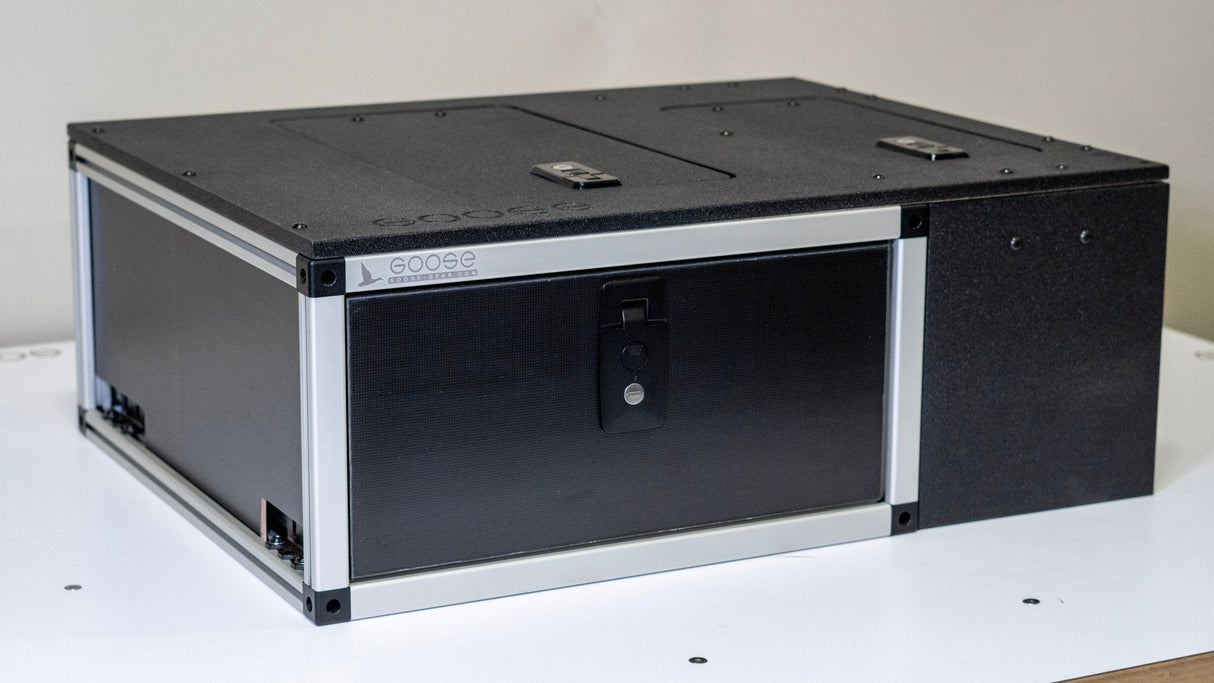 Ram 2500/3500 2009-Present 4th and 5th Gen. Crew Cab - Second Row Single Drawer Module - Xtrusion Overland