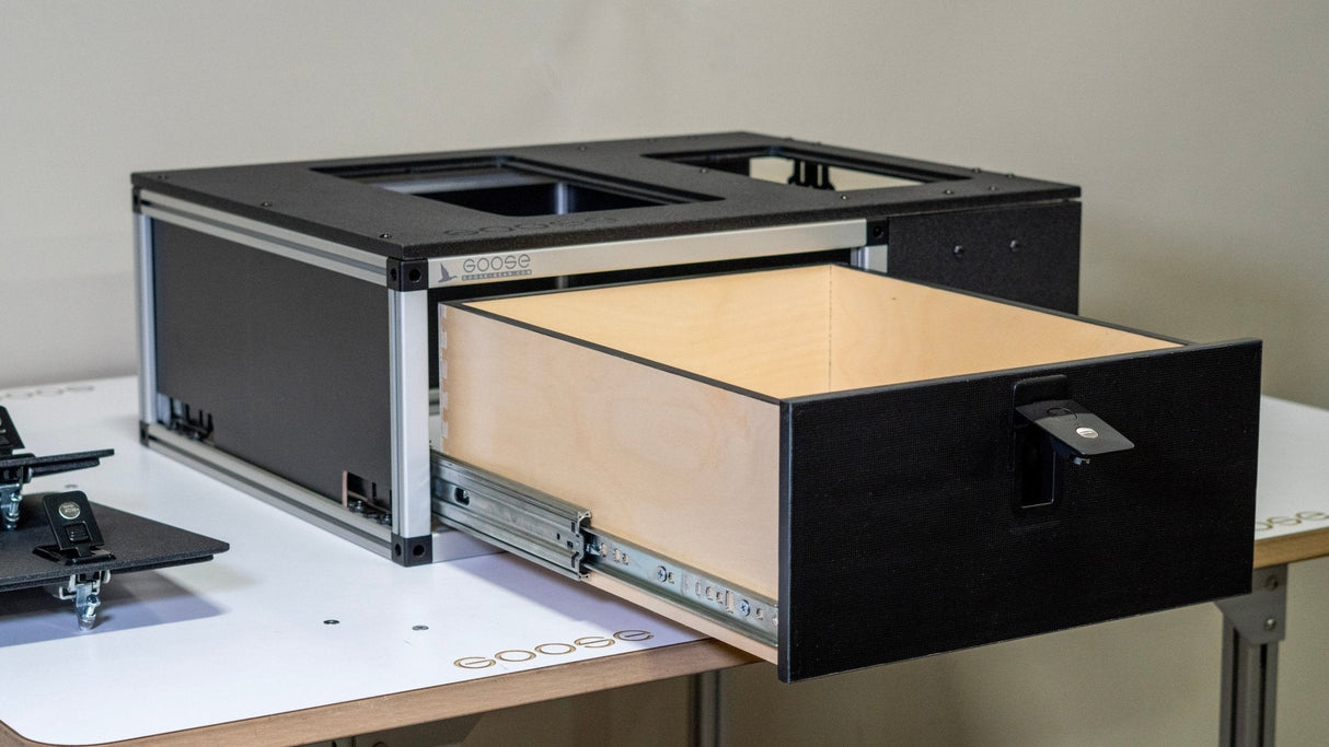 Ram 2500/3500 2009-Present 4th and 5th Gen. Crew Cab - Second Row Single Drawer Module - Xtrusion Overland