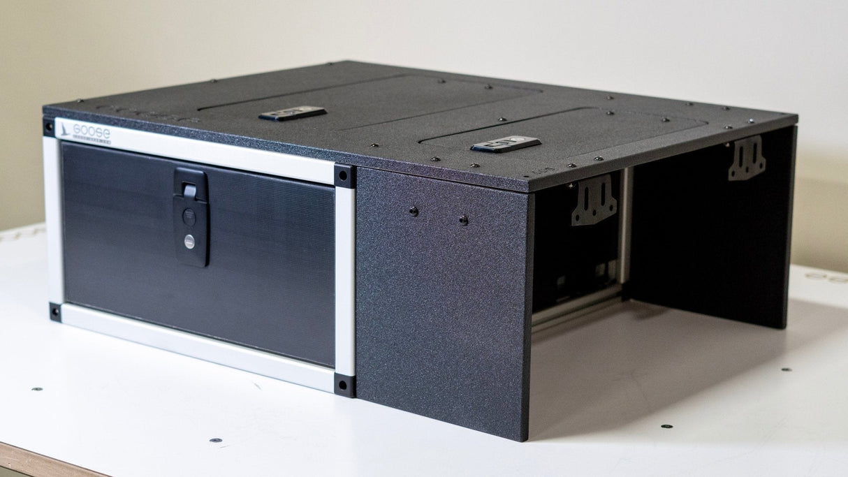 Ram 2500/3500 2009-Present 4th and 5th Gen. Crew Cab - Second Row Single Drawer Module - Xtrusion Overland