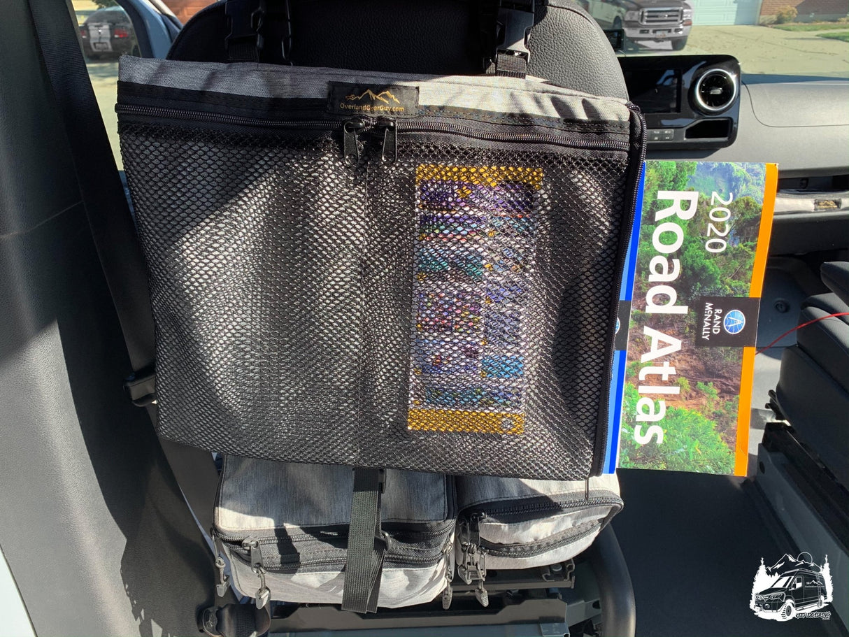 Road Atlas, Laptop/Tablet Seatback Pouch - Xtrusion Overland