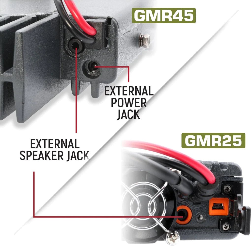 Rugged Radios Jeep Wrangler JL, JLU, and Gladiator JT Two-Way GMRS Mobile Radio Kit - Xtrusion Overland