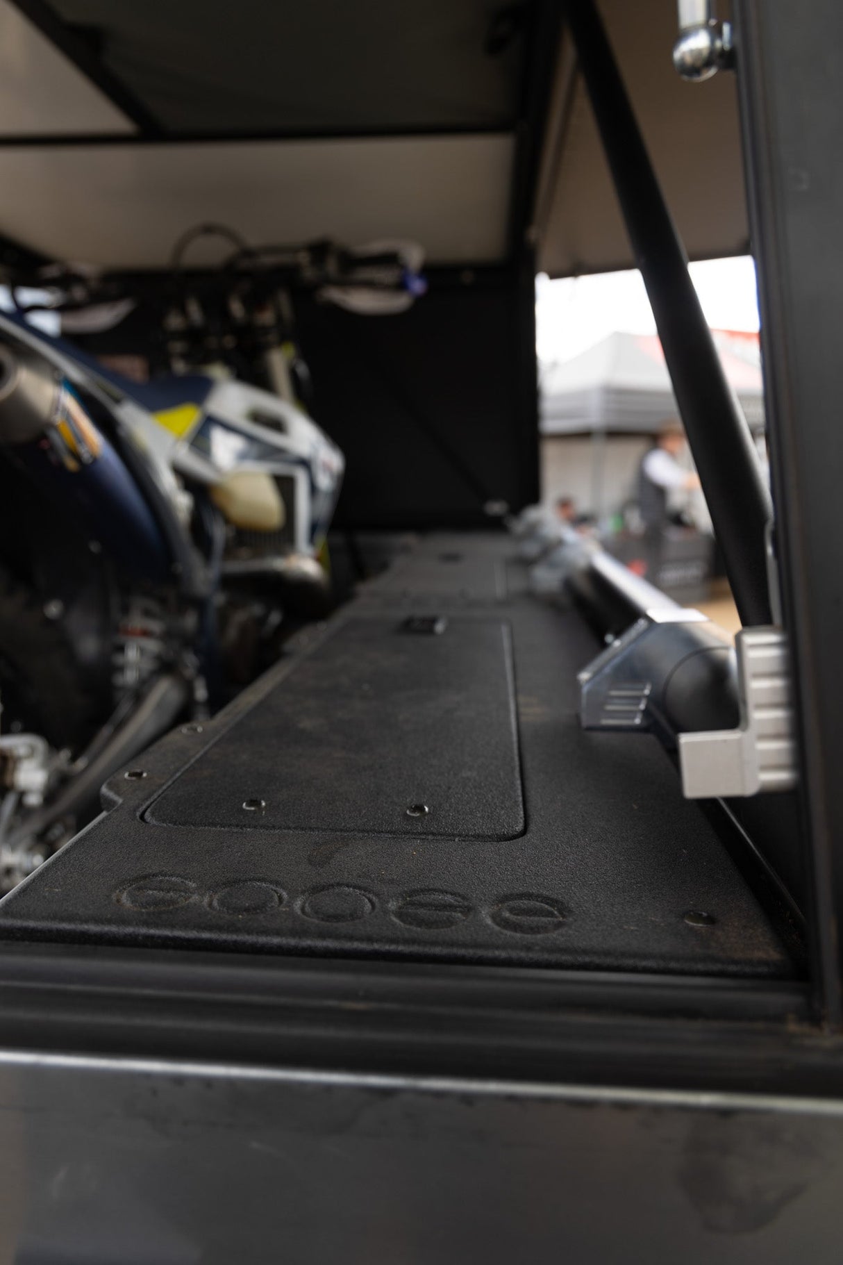 Rustic Mountain Overland Anzac GFC Moto Hauler - Passenger Side Utility Module Package - Xtrusion Overland