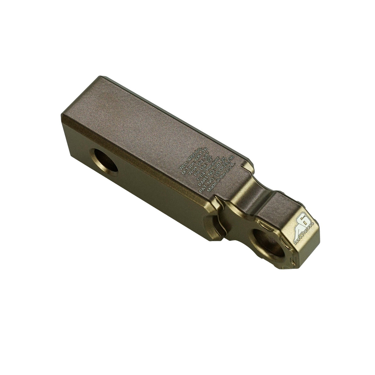 Shackle Block 1.25" Assembly - Bronze - Xtrusion Overland