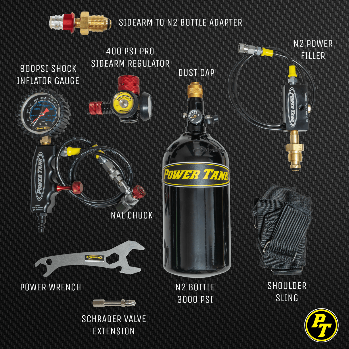 Shock Boss™ V2 - Portable Nitrogen Shock Tuning Kit - Xtrusion Overland