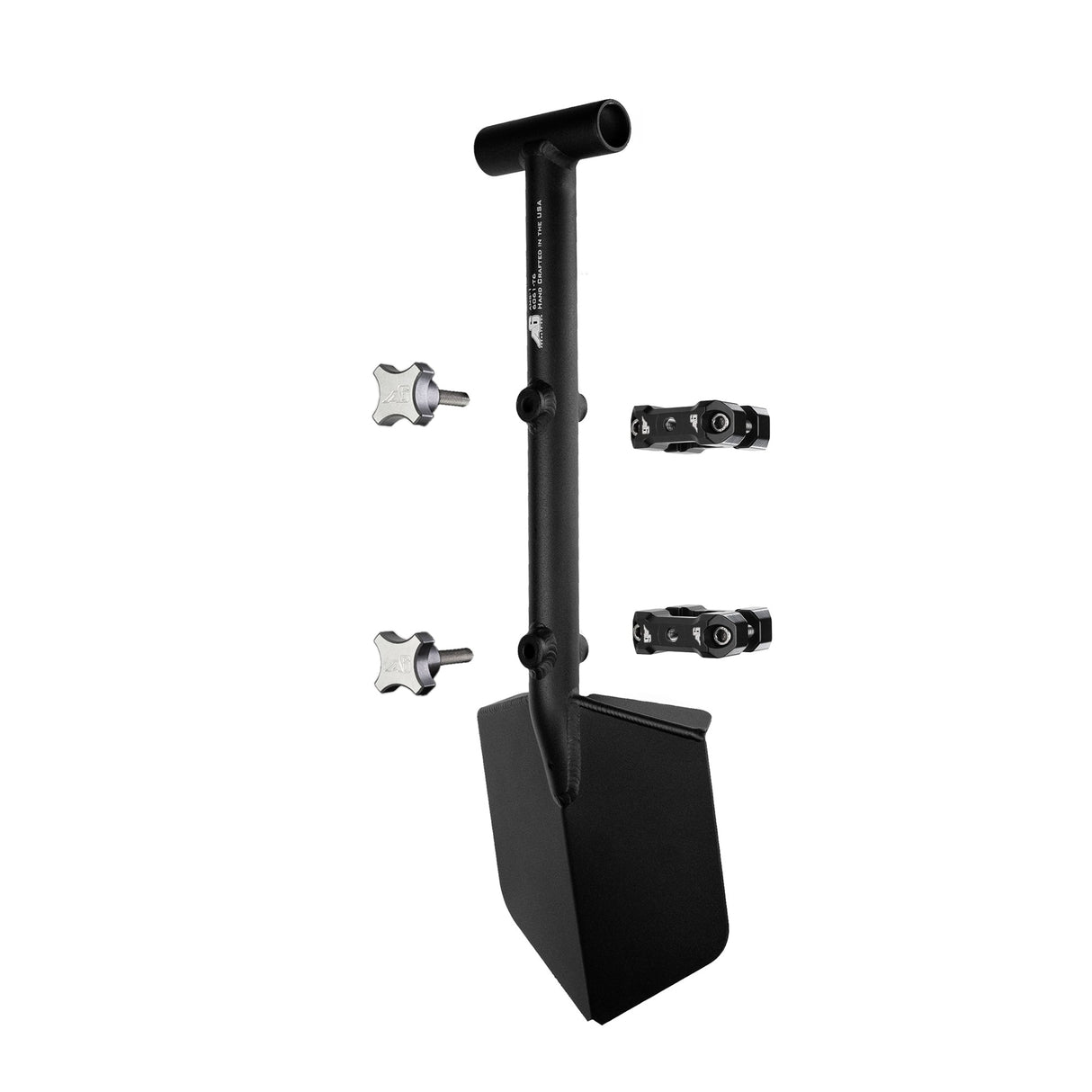 Shovel / Mount Combo - Black Mini Shovel / Black UMD with Knobs - Xtrusion Overland
