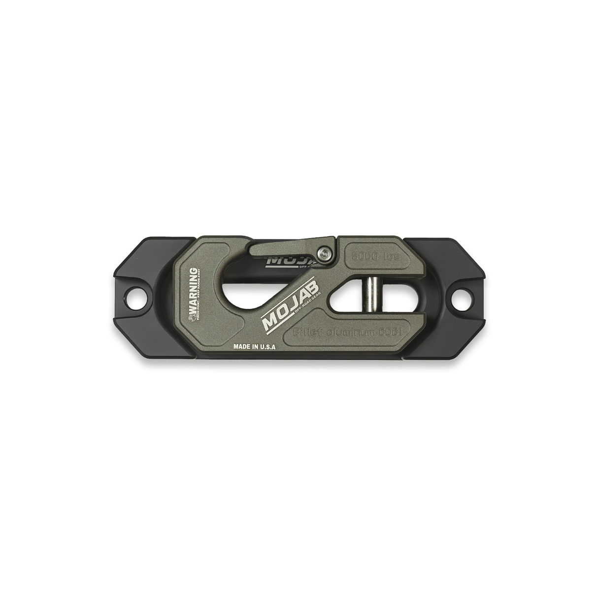 Side By Side / UTV Aluminum Recessed Winch Shackle with Fairlead Kit. (LIFE TIME WARRANTY*) - Xtrusion Overland
