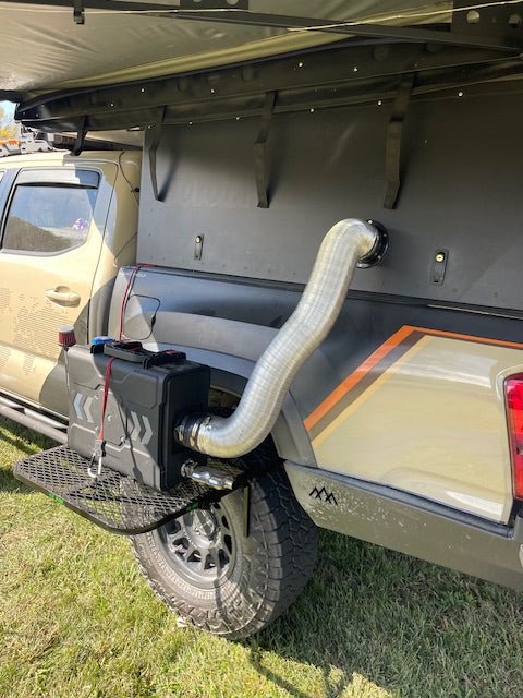 SMALL - Aluminum Camping Tire Table - Xtrusion Overland