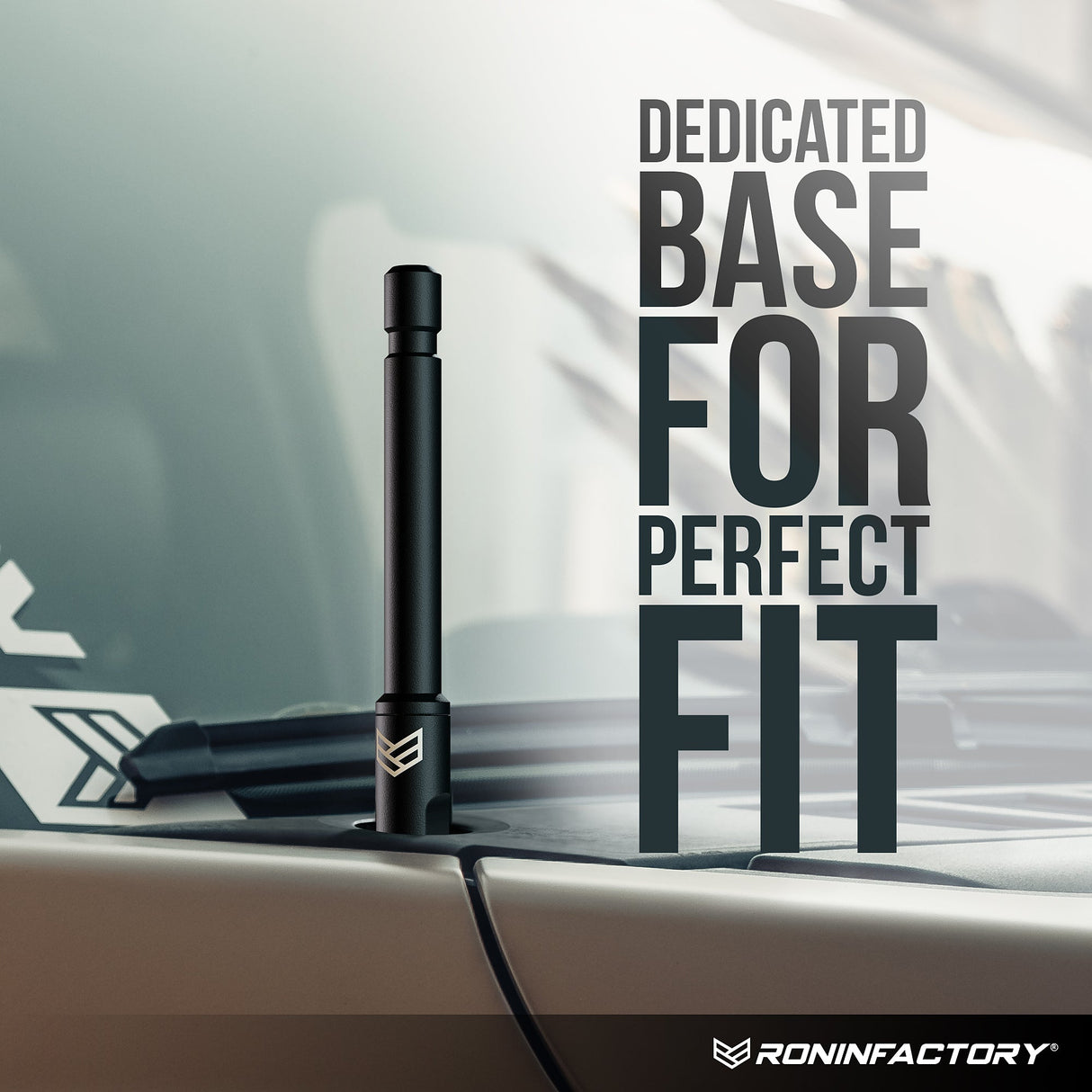 SMARTLOCK™ SHORT FLEXIBLE ANTENNA 5 INCH FOR DODGE RAM (NEW!) - Xtrusion Overland
