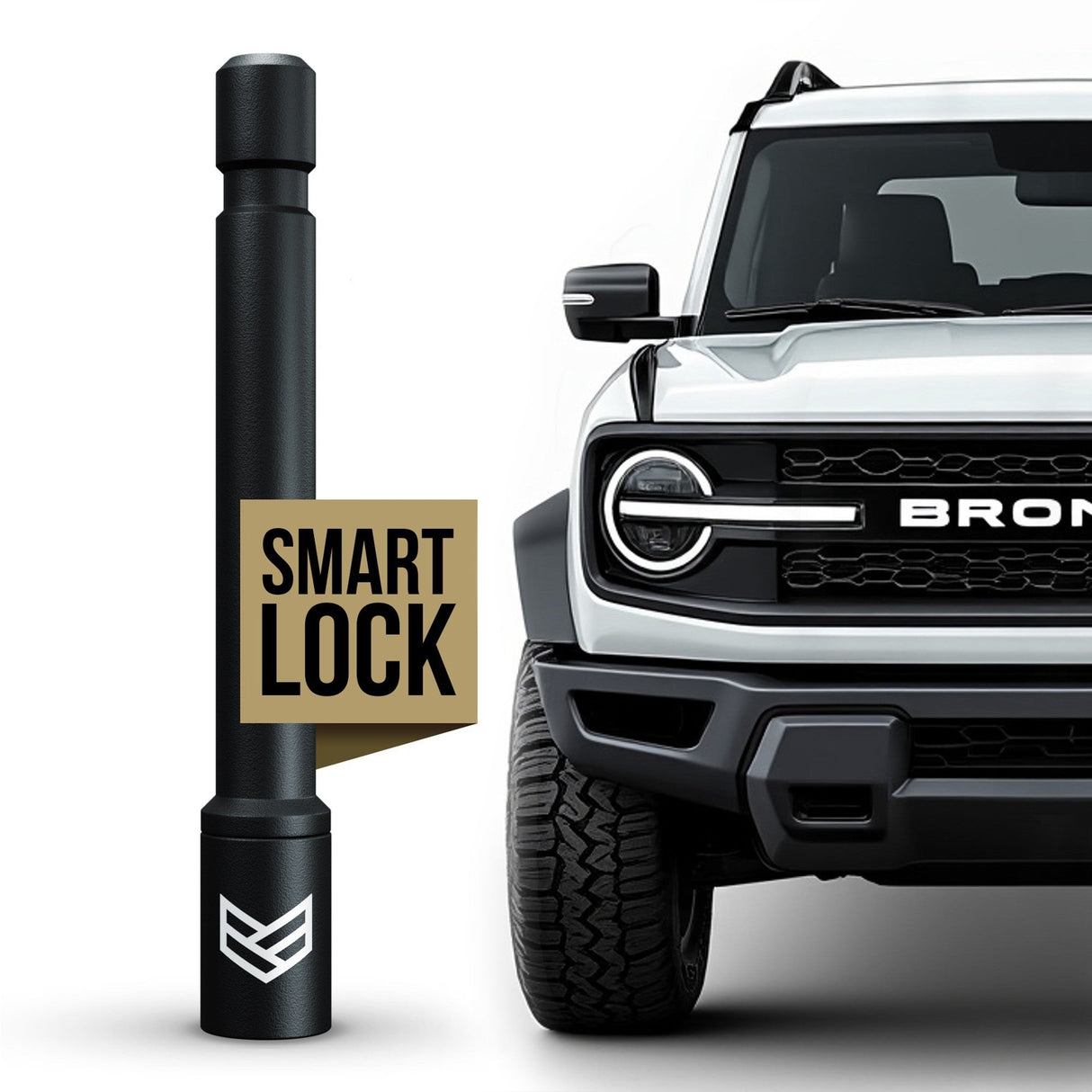 SMARTLOCK™ SHORT FLEXIBLE ANTENNA 5 INCH FOR FORD (NEW!) - Xtrusion Overland