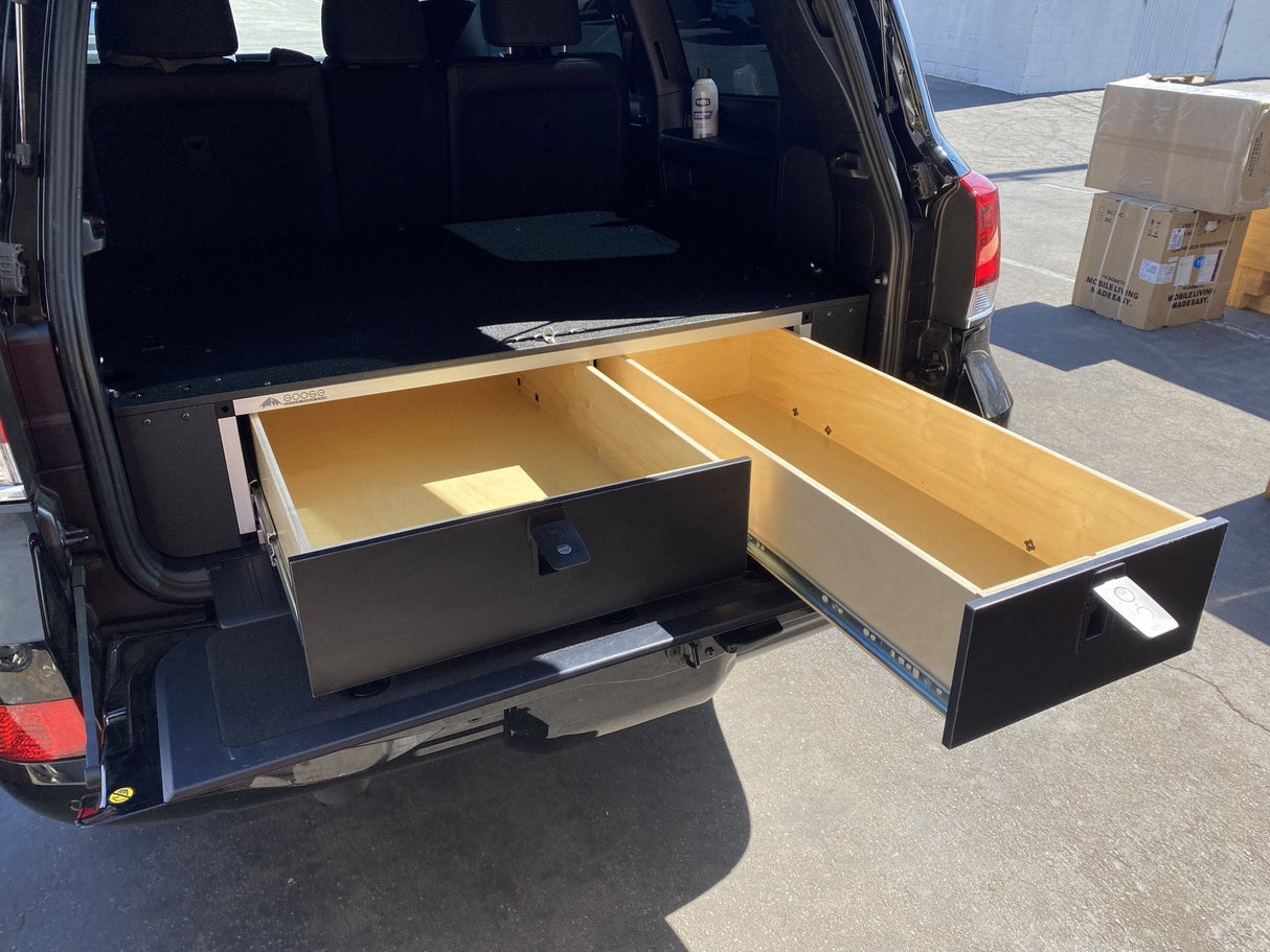 Stealth Sleep and Storage Package for the Toyota Land Cruiser 2008 - 2021 200 Series - Xtrusion Overland