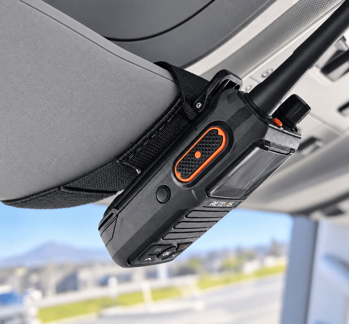 Sun Visor Radio Pouch OPEN STYLE - Xtrusion Overland