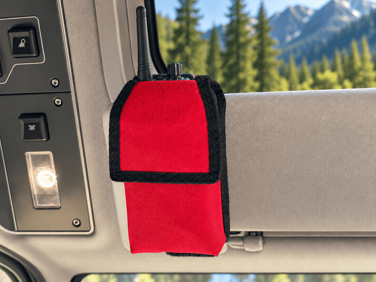 Sun Visor Radio Pouch - Xtrusion Overland