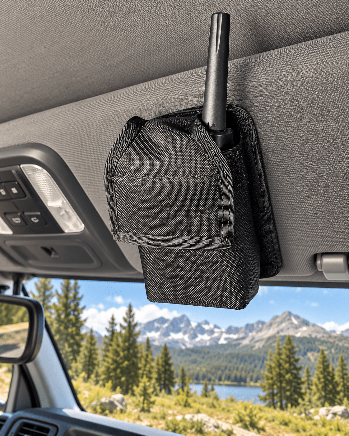 Sun Visor Radio Pouch - Xtrusion Overland