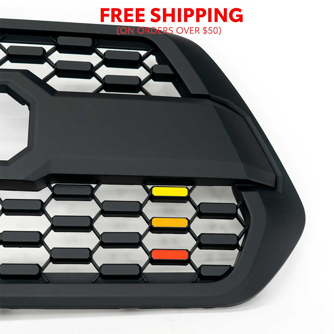 Taco Vinyl Pro Grille Decals - Xtrusion Overland