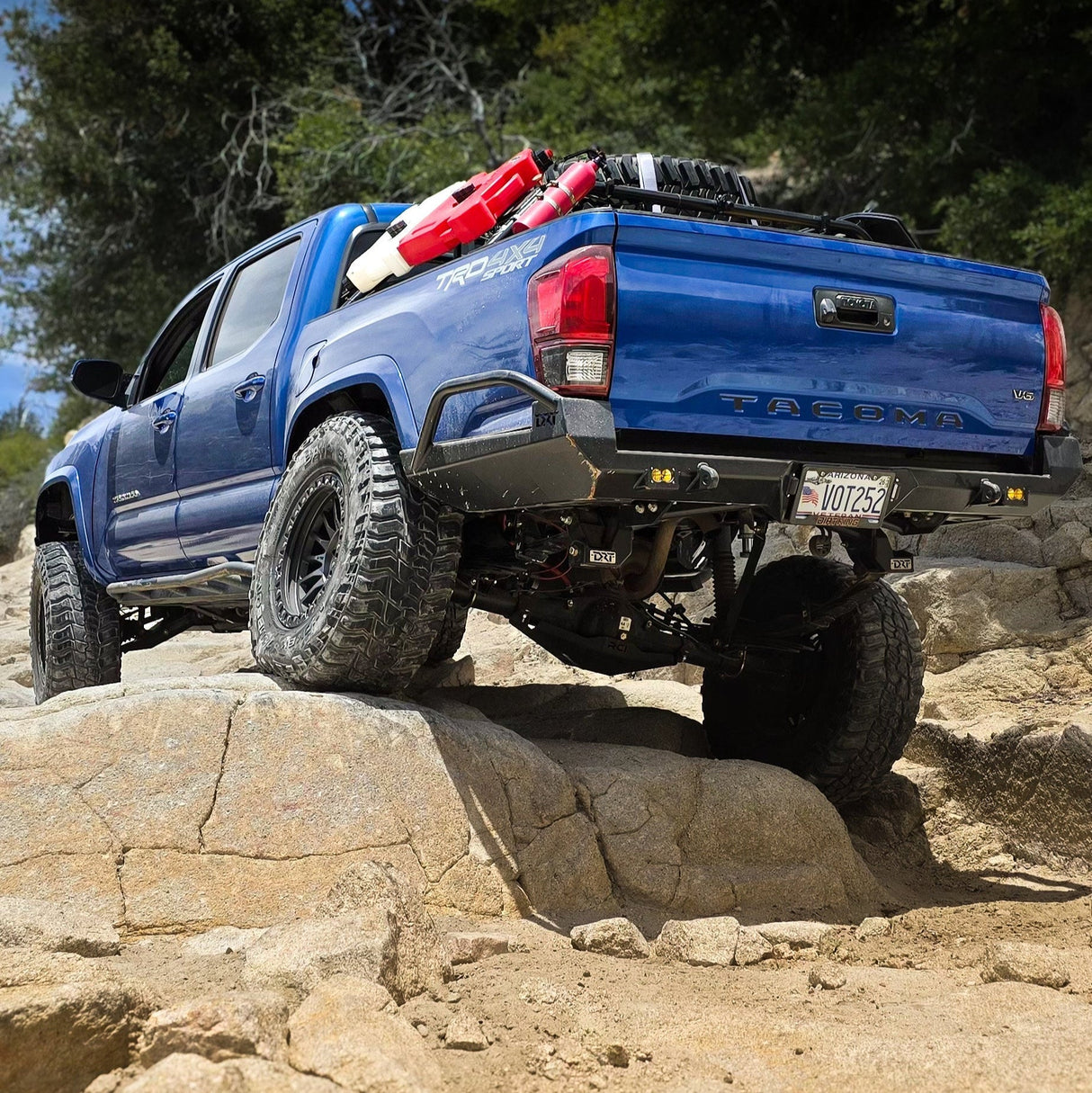 Tacoma High Clearance Rear Bumper / 3rd Gen / 2016 - 2023 - Xtrusion Overland