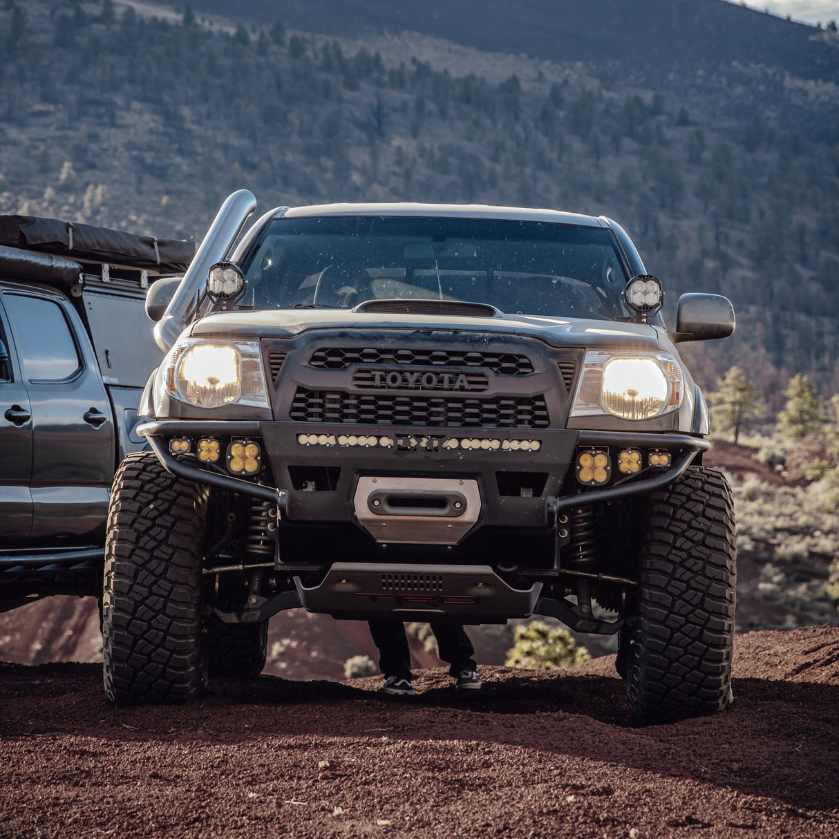 Tacoma Hybrid Front Bumper / 2nd Gen / 2005 - 2011 - Xtrusion Overland