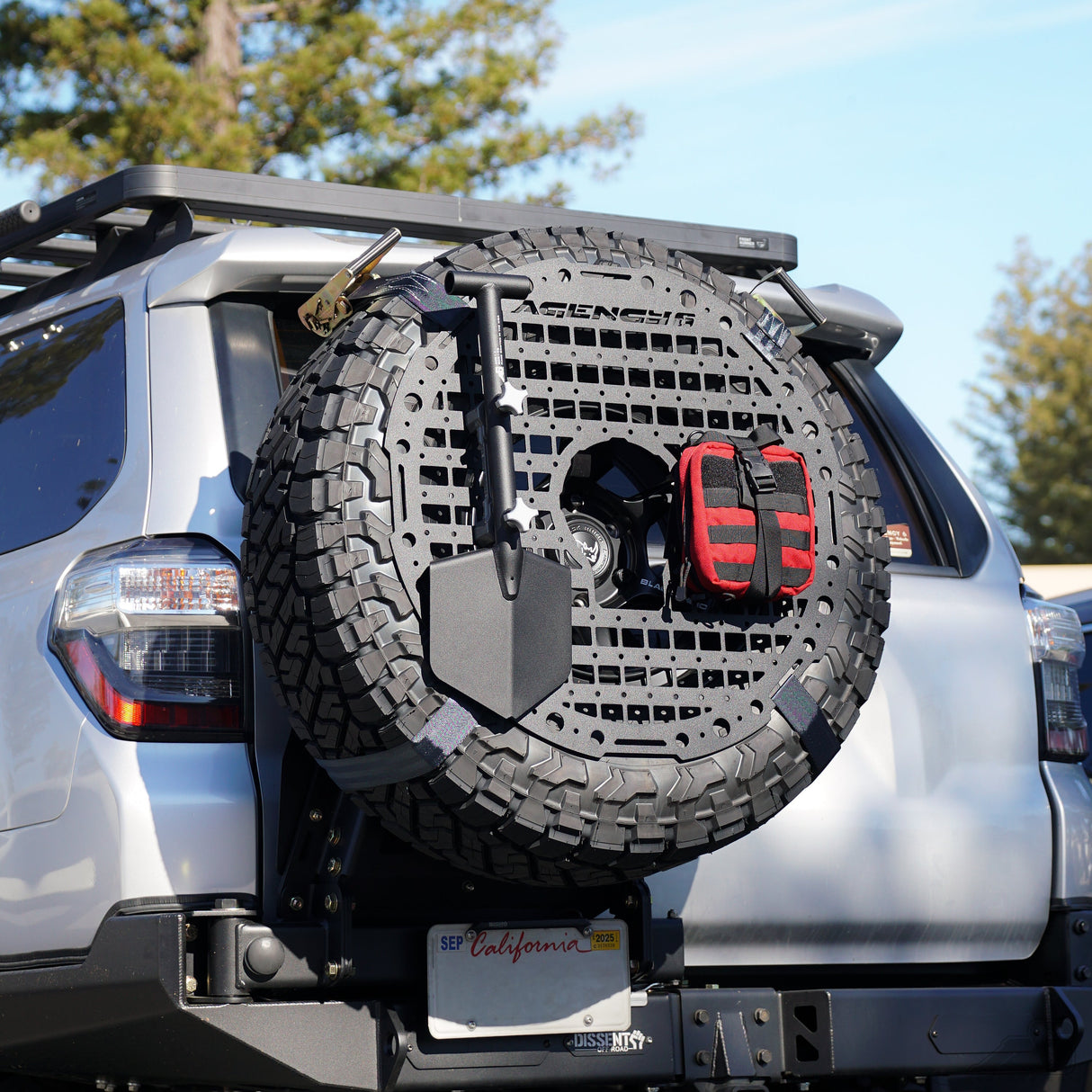 Agency 6 Molle GRIDS Panel - Spare Tire