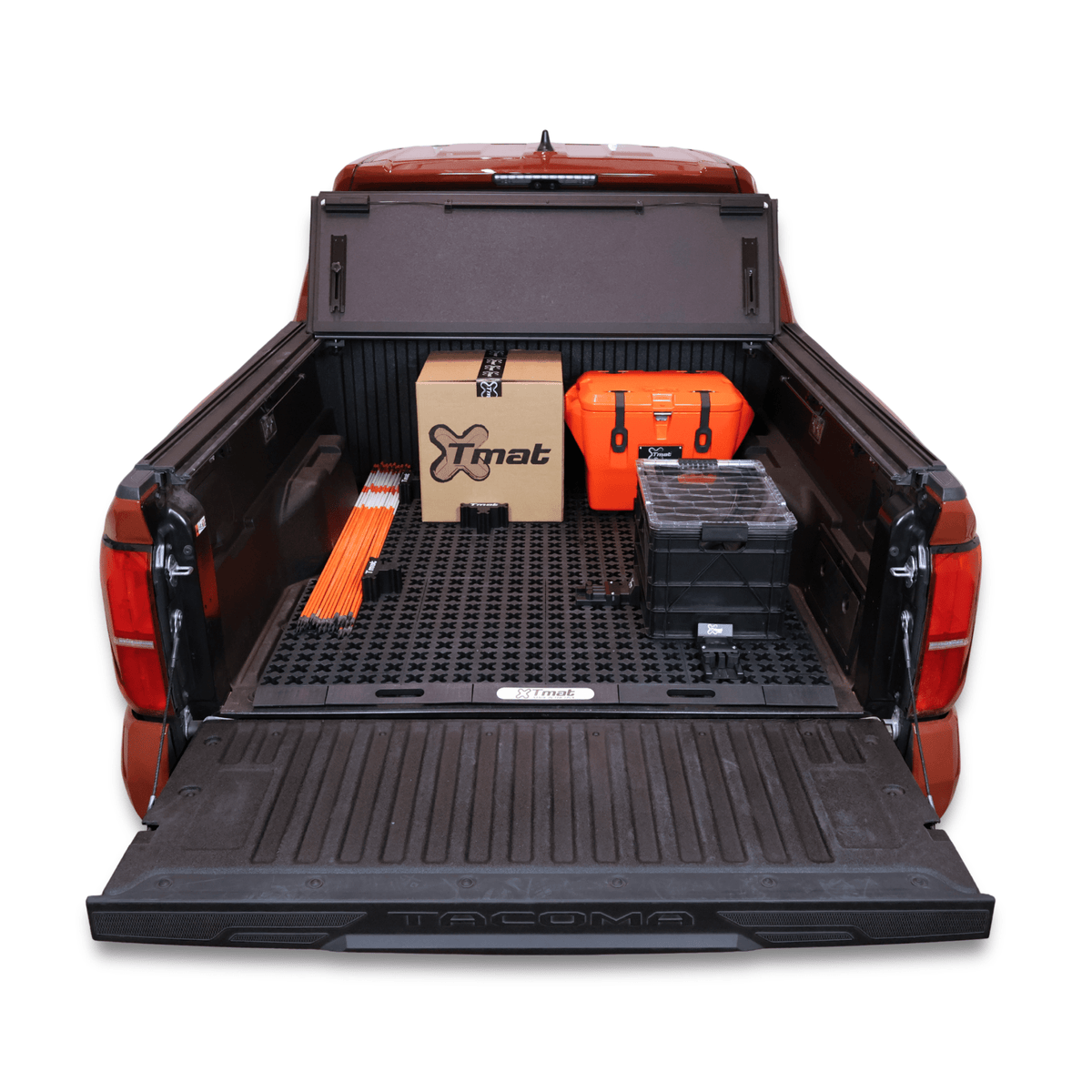 Tmat Compact Truck Bed Organizer Slide Out Mat | Universal Fit - Xtrusion Overland