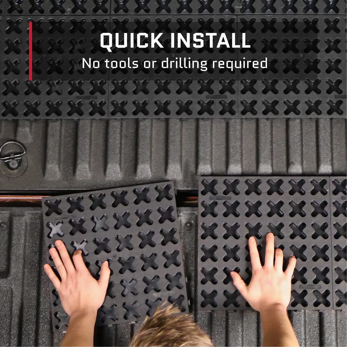 Tmat Truck Bed Organizer Slide Out Mat | Universal Fit for Short Beds 5'6" to 5'9" - Xtrusion Overland