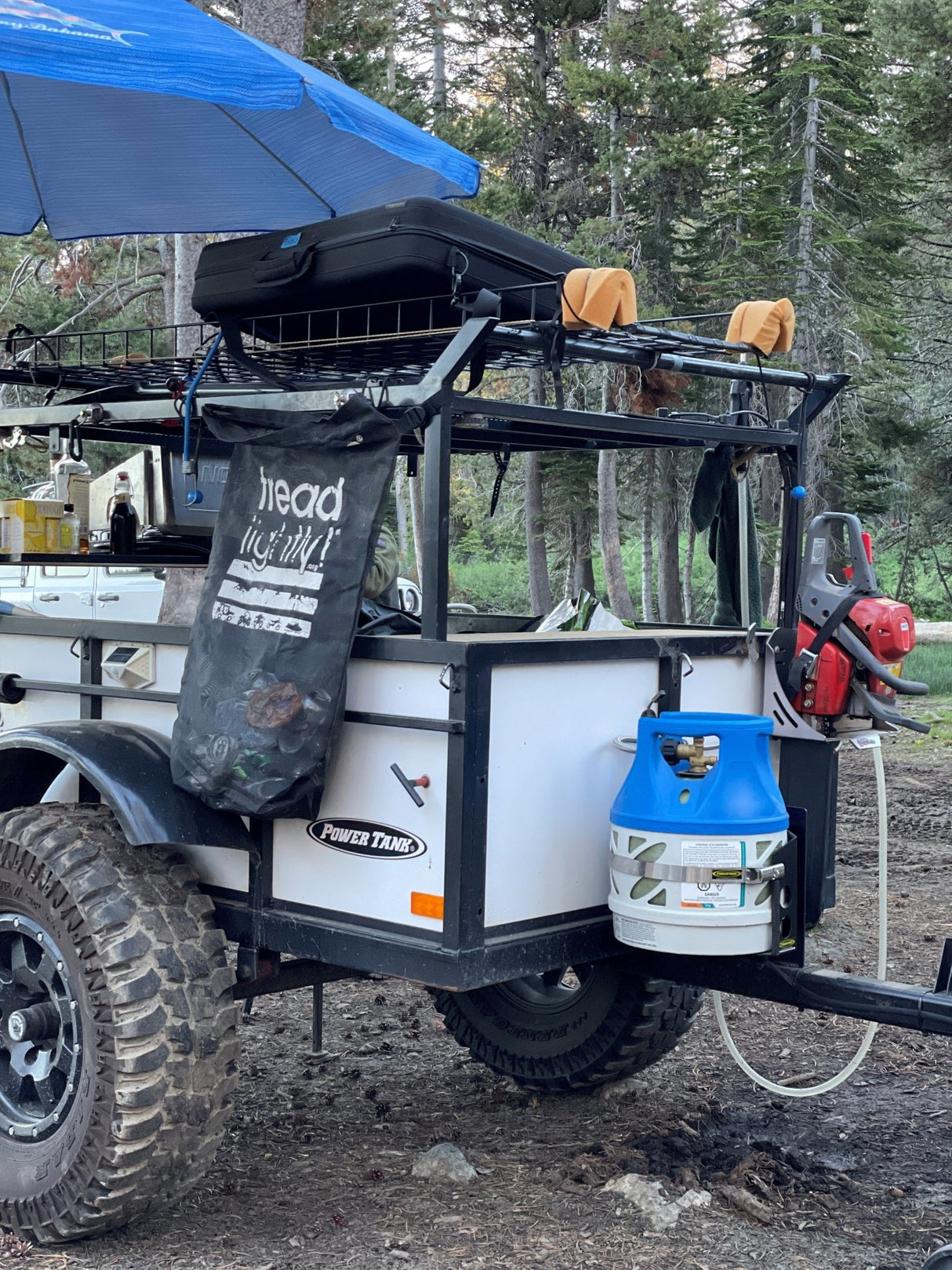 Tor LOCKER Bracket for 11 lb Squatty Propane Tank & 11 lb Viking Composite Tank - Xtrusion Overland