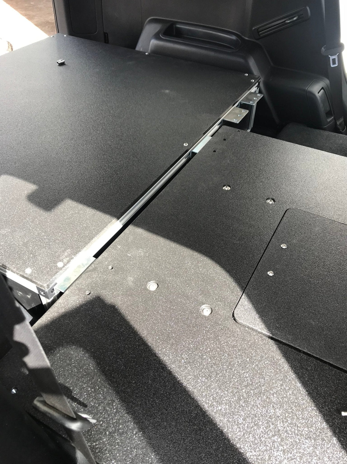 Toyota 4Runner 2010 - 2024 5th Gen. - Second Row Seat Delete Plate System - Module Height - Xtrusion Overland