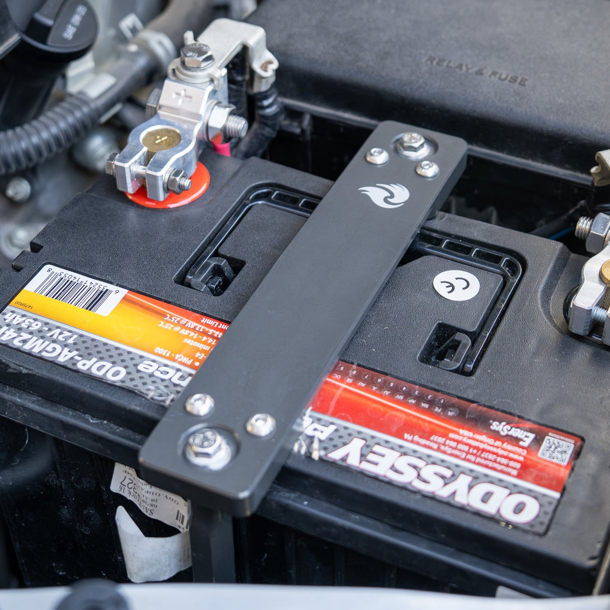 Toyota Billet Battery Tie Down - Command Center - Xtrusion Overland
