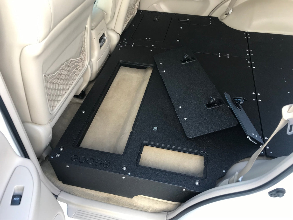 Toyota Land Cruiser 1998 - 2007 100 Series - Second Row Seat Delete Plate System - Xtrusion Overland
