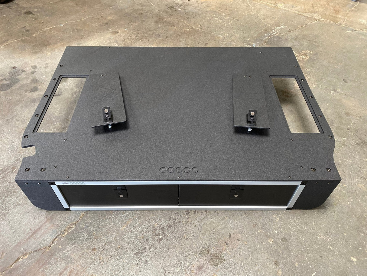 Toyota Land Cruiser 2008 - 2021 200 Series - Side x Side Drawer Module with Fitted Top Plate - Xtrusion Overland