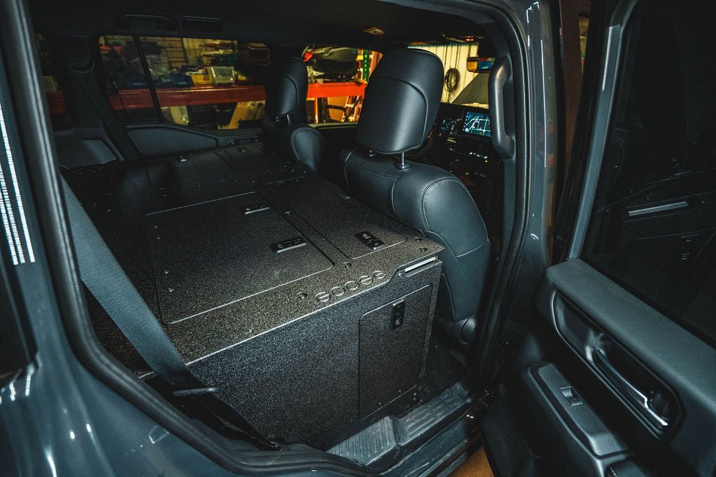 Toyota - Land Cruiser - 2024 - Present - LC250 - Explore Series - Seat Delete Plate System - Second Row - Module Based - Xtrusion Overland