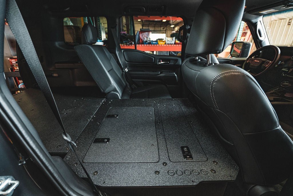 Toyota - Land Cruiser - 2024 - Present - LC250 - Explore Series - Seat Delete Plate System - Second Row - Plate Based - Xtrusion Overland