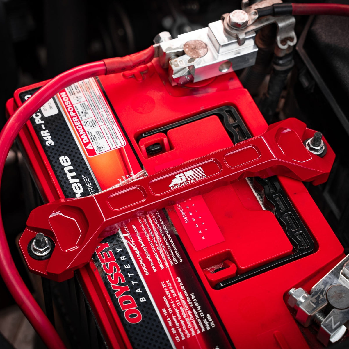 Toyota / Lexus Billet Battery Hold Down Bar - Xtrusion Overland