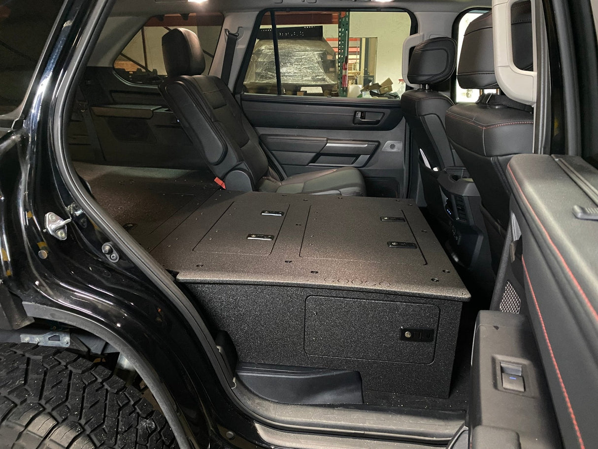 Toyota - Sequoia - 2023 - Present - 3rd Gen - Explore Series - Seat Delete Plate System - Stealth Sleep Package - Xtrusion Overland