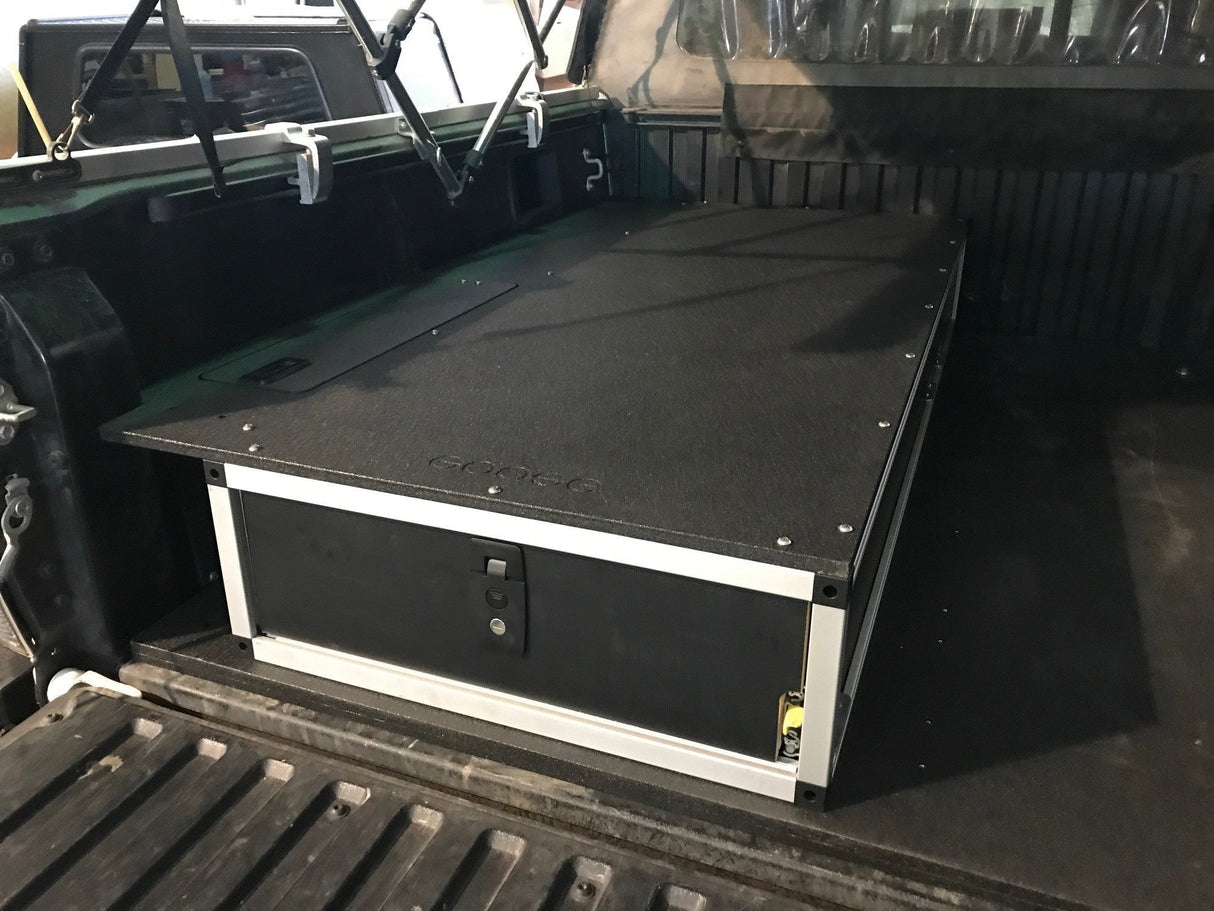 Toyota Tacoma 2005 - 2023 2nd and 3rd Gen. - Truck Bed Single Drawer Module - Top Plates - Xtrusion Overland