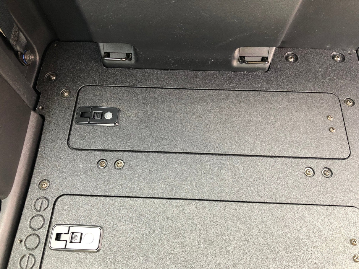 Toyota Tacoma 2016 - 2023 3rd Gen. Access Cab with Factory Seats - Second Row Seat Delete Plate System - Xtrusion Overland