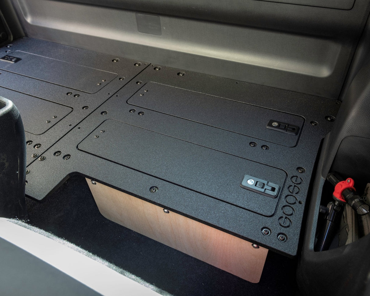 Toyota Tacoma 2016 - 2023 3rd Gen. Access Cab without Factory Seats - Second Row Seat Delete Plate System - Xtrusion Overland