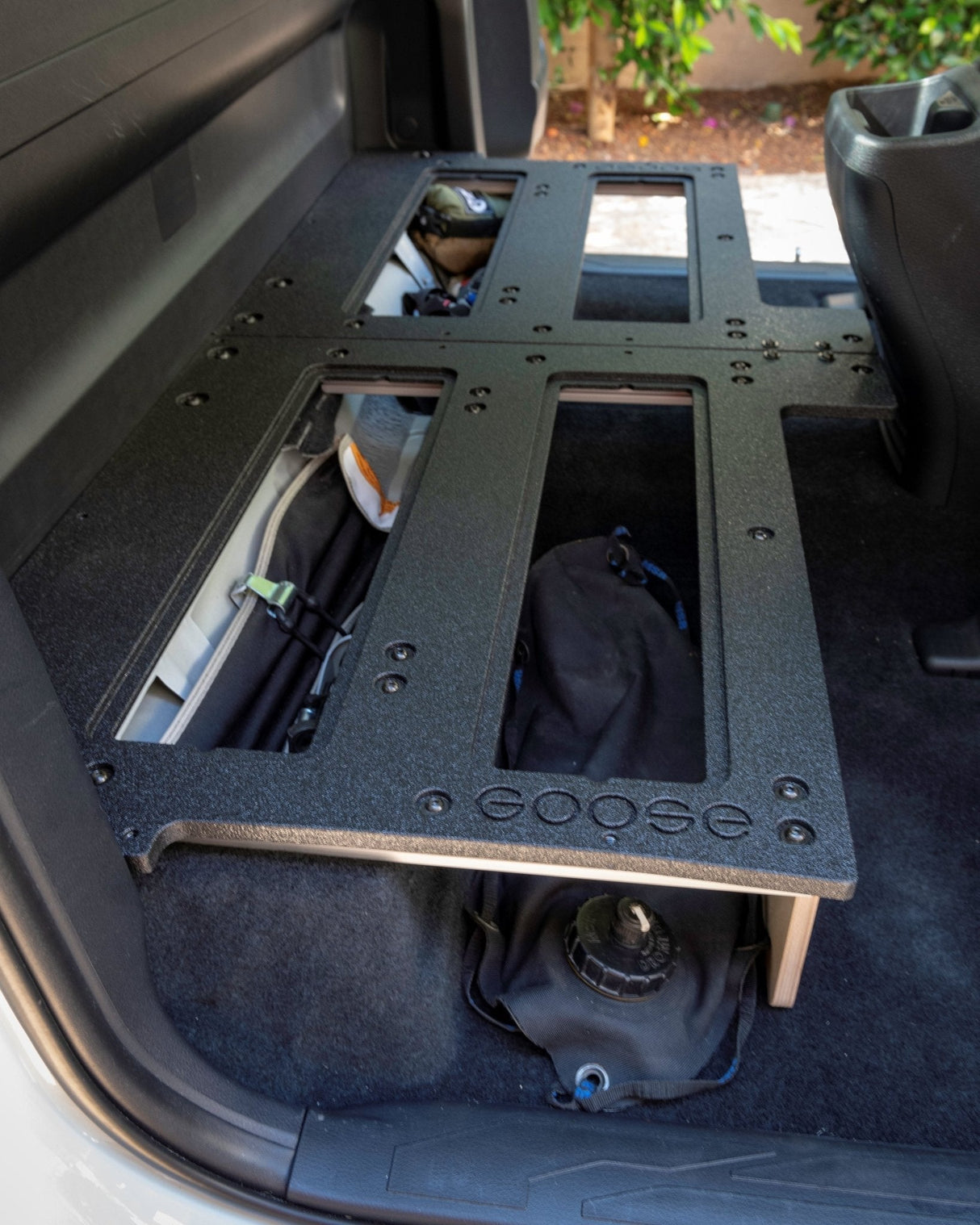 Toyota Tacoma 2016 - 2023 3rd Gen. Access Cab without Factory Seats - Second Row Seat Delete Plate System - Xtrusion Overland