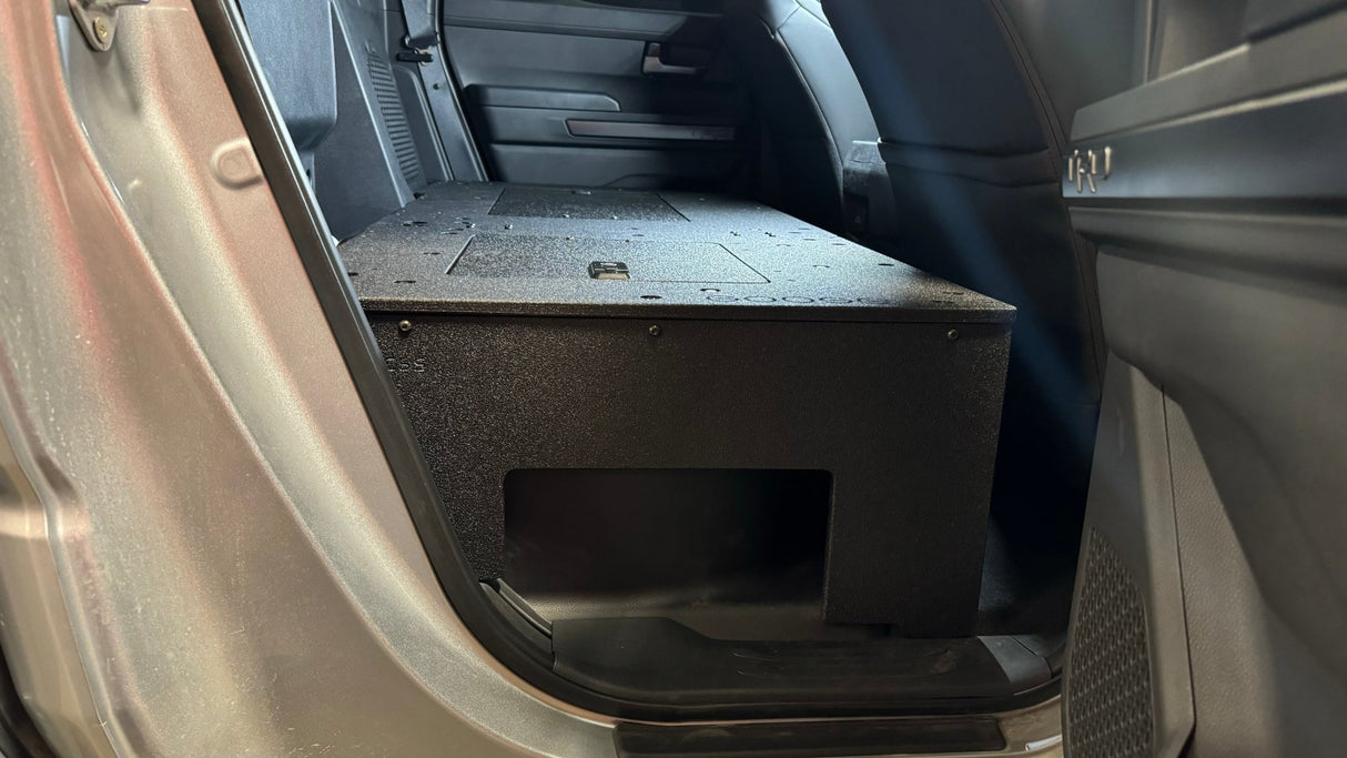 Toyota Tacoma - 2024 - Present - 4th Gen - Non - Hybrid - Double Cab - Explore Series - Seat Delete Plate System - Second Row - Xtrusion Overland