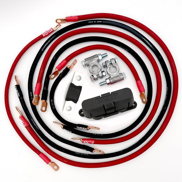 Toyota Tacoma Big 7 Battery Cable Kit (Gen 2 - 2005-2015) - Xtrusion Overland