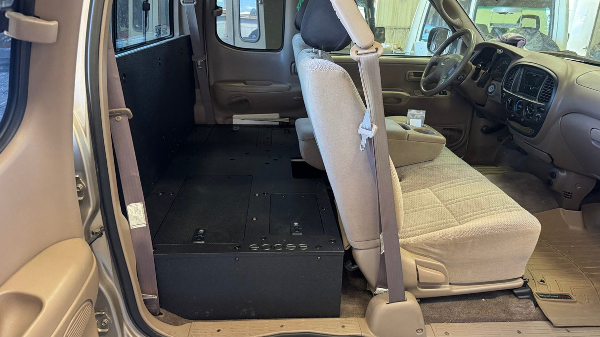 Toyota - Tundra - 2000 - 2006 - 1st Gen - Access Cab - Explore Series - Seat Delete Plate System - Second Row - 100% - Xtrusion Overland