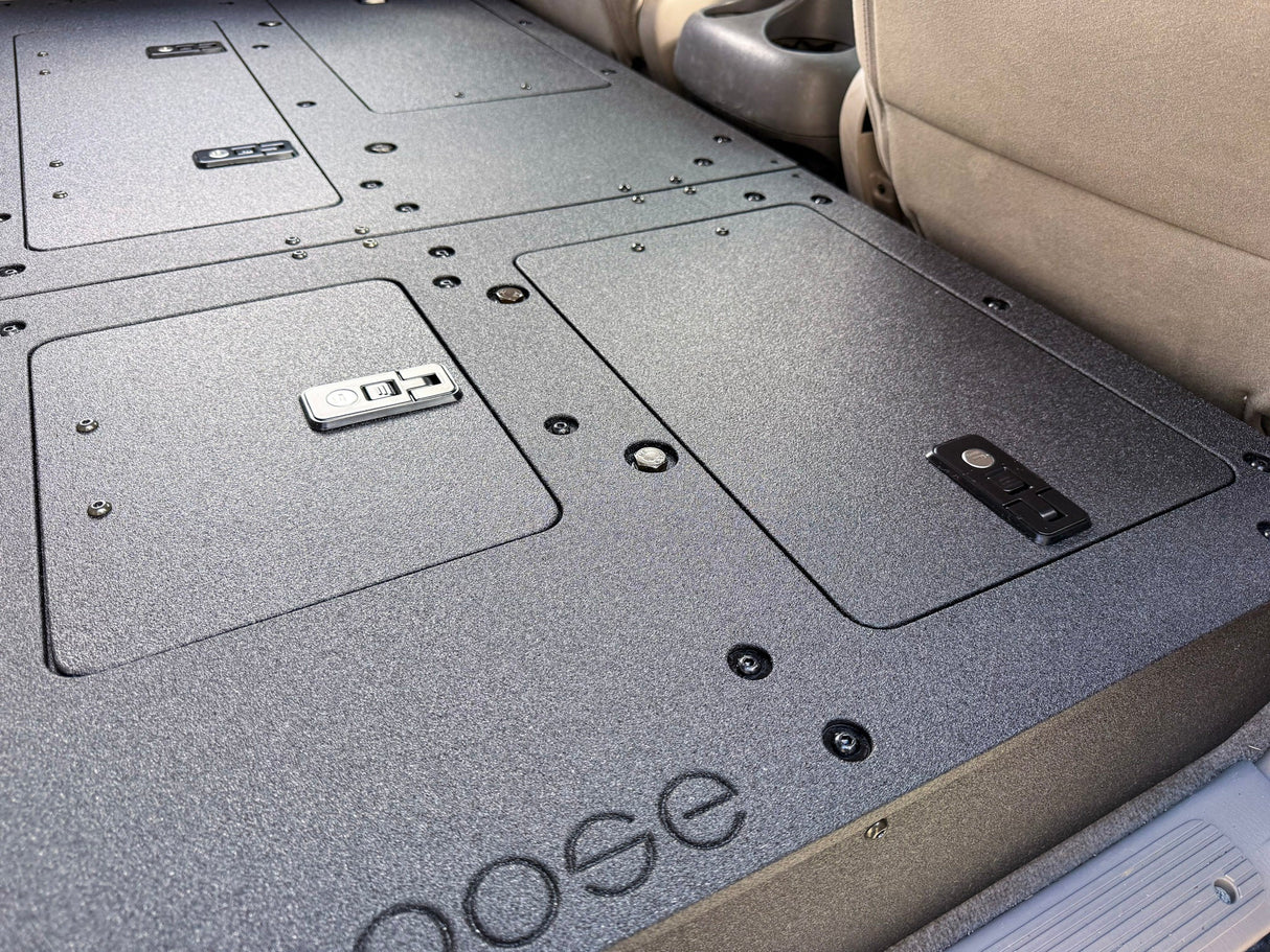 Toyota Tundra - 2000-2006 1st Gen - Double Cab - Second Row Seat Delete Plate System - Xtrusion Overland