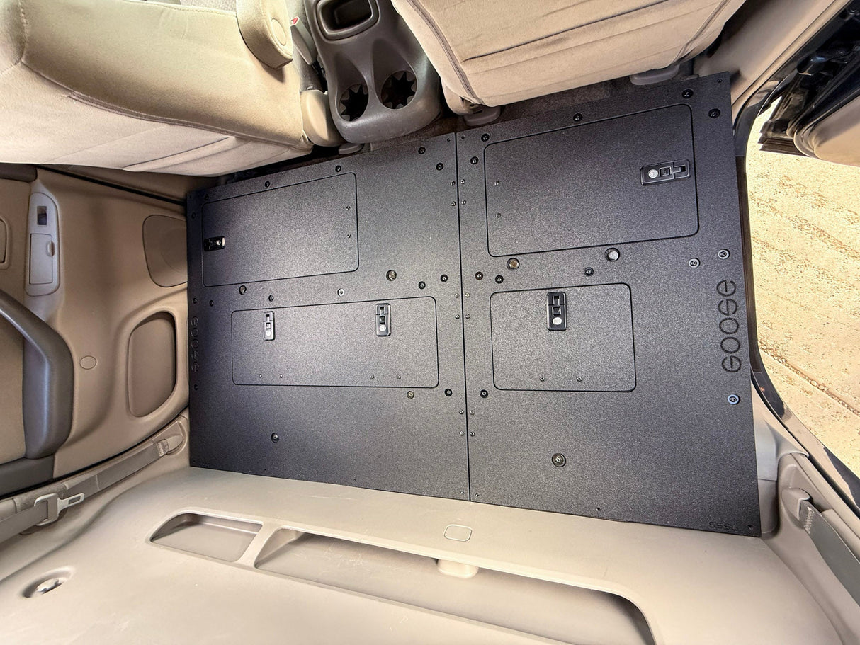 Toyota Tundra - 2000-2006 1st Gen - Double Cab - Second Row Seat Delete Plate System - Xtrusion Overland