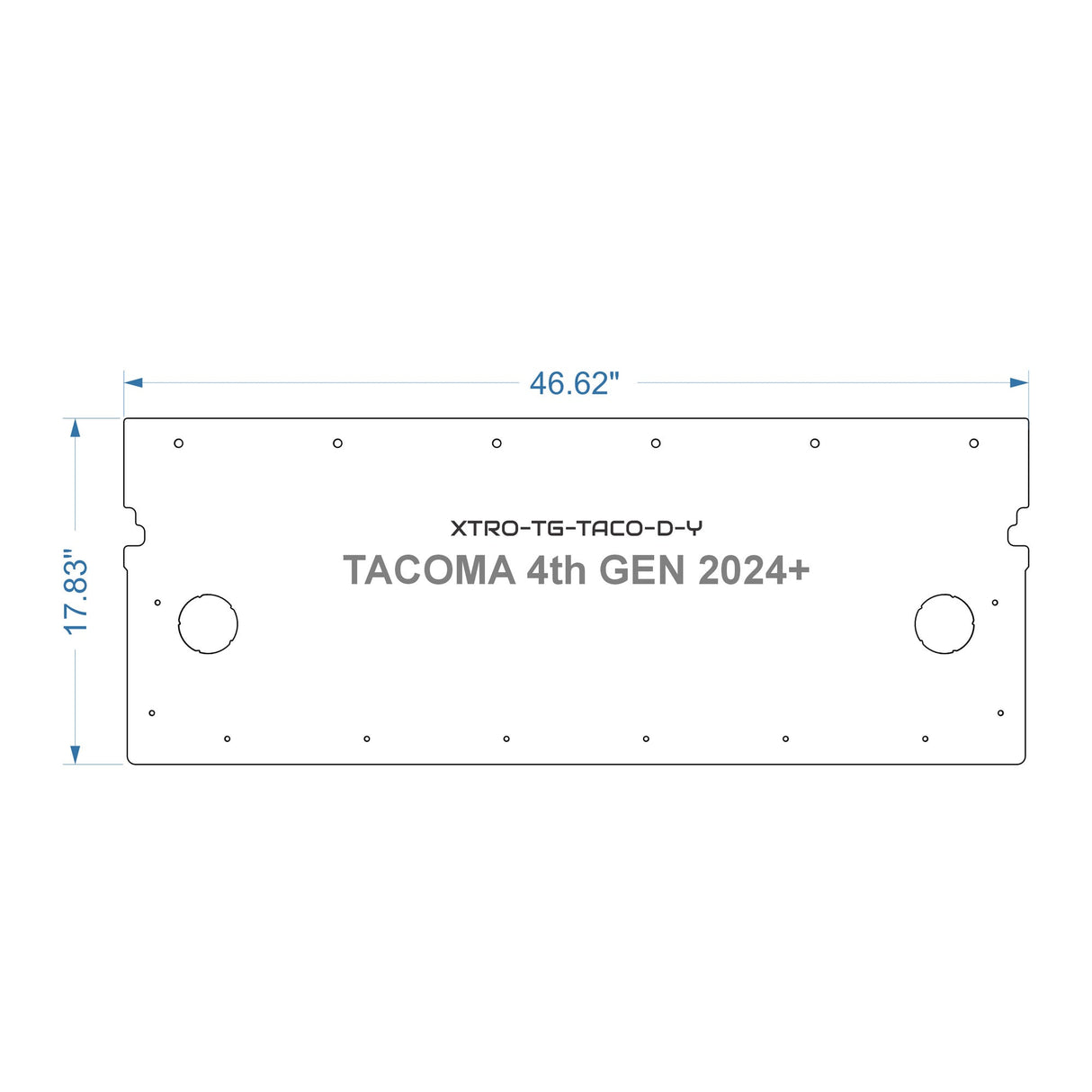 TrailGate Panel for Toyota Tacoma (2024+) - Xtrusion Overland