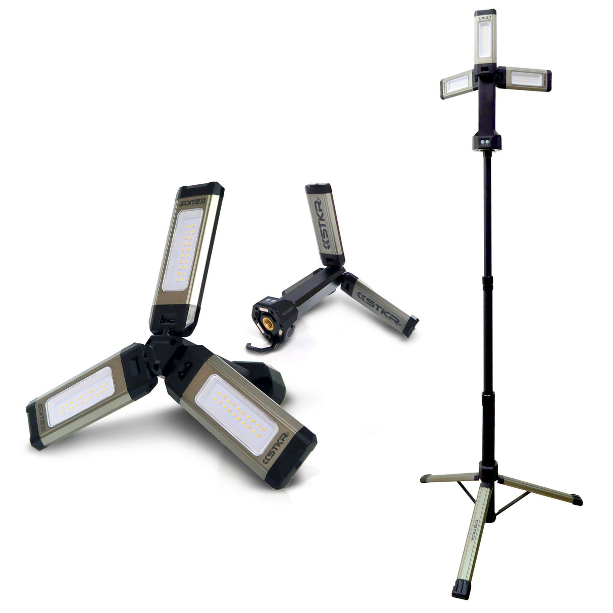 TRi-Mobile Work Light with Tripod - Portable Rechargeable Shoplight