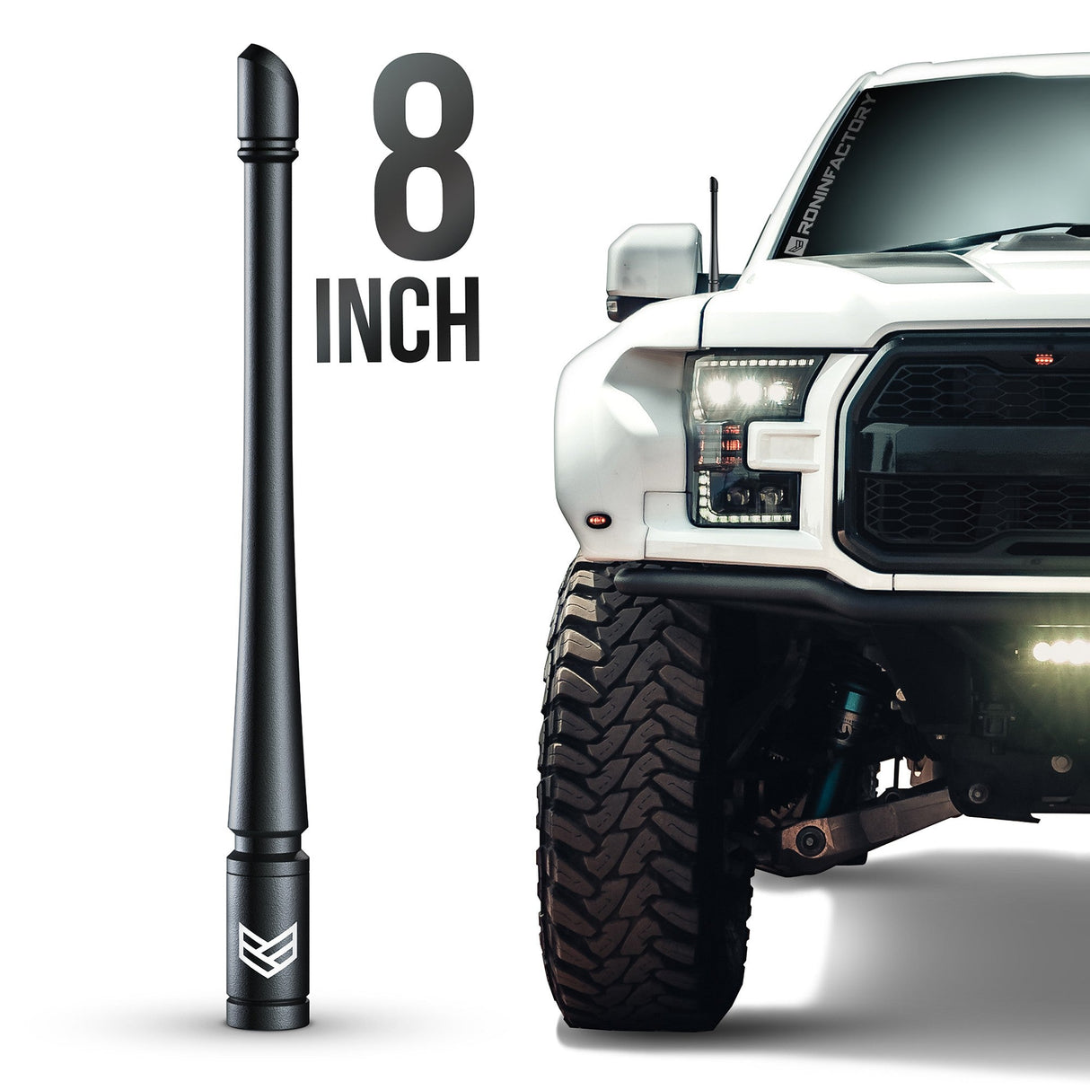 TUFFLOCK® FLEXIBLE ANTENNA FOR FORD (8 INCH) - Xtrusion Overland