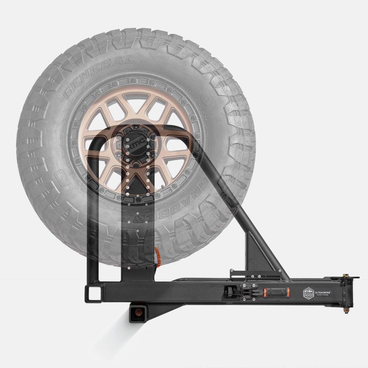 UltraSwing® Mega-Fit Spare Tire Hitch Mount | RiGd Supply - Xtrusion Overland