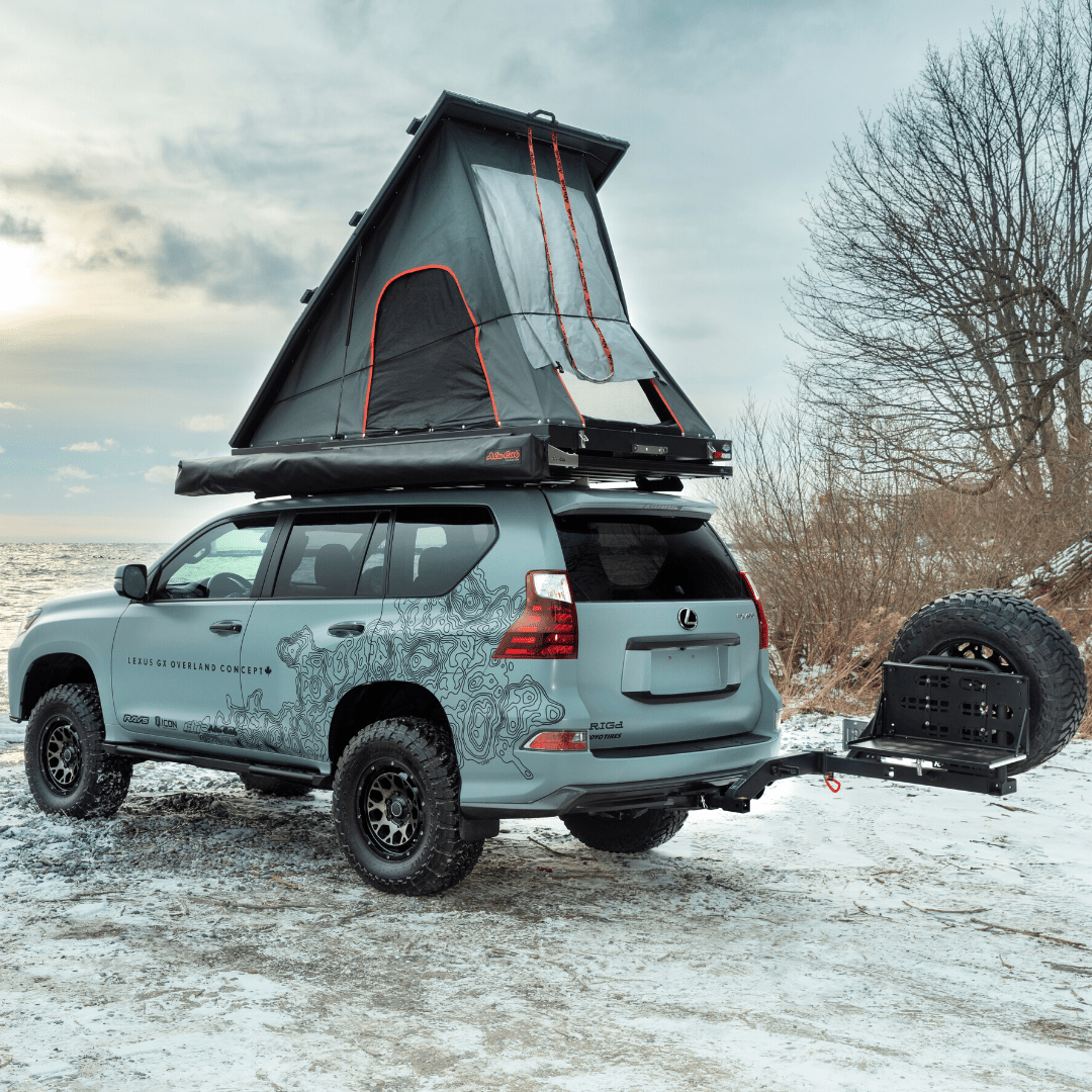 UltraSwing™ Multi-Fit Spare Tire Hitch Mount | RiGd Supply - Xtrusion Overland