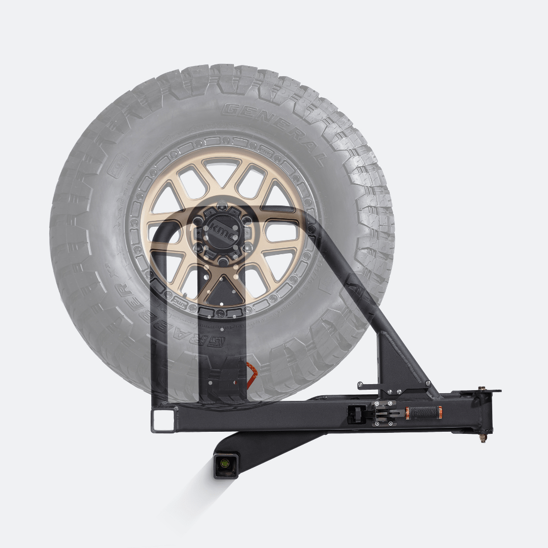UltraSwing™ Multi-Fit Spare Tire Hitch Mount | RiGd Supply - Xtrusion Overland